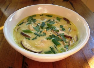 Chicken lemongrass soup