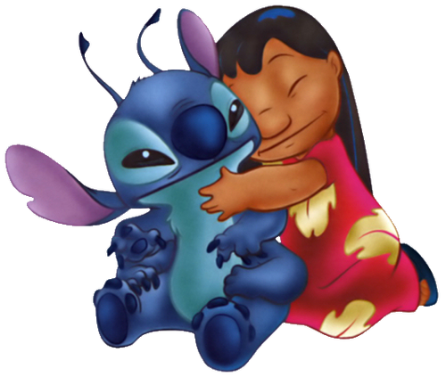 stitch hug me