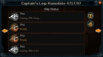 Ship Status