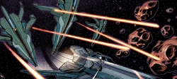 Feron try to escape shadow broker's ships