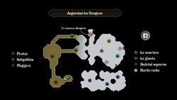 Asgarnian Ice Dungeon map