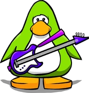 Purple Electric Bass445566
