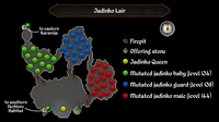 Jadinko Lair map
