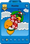 Rookie's Player Card