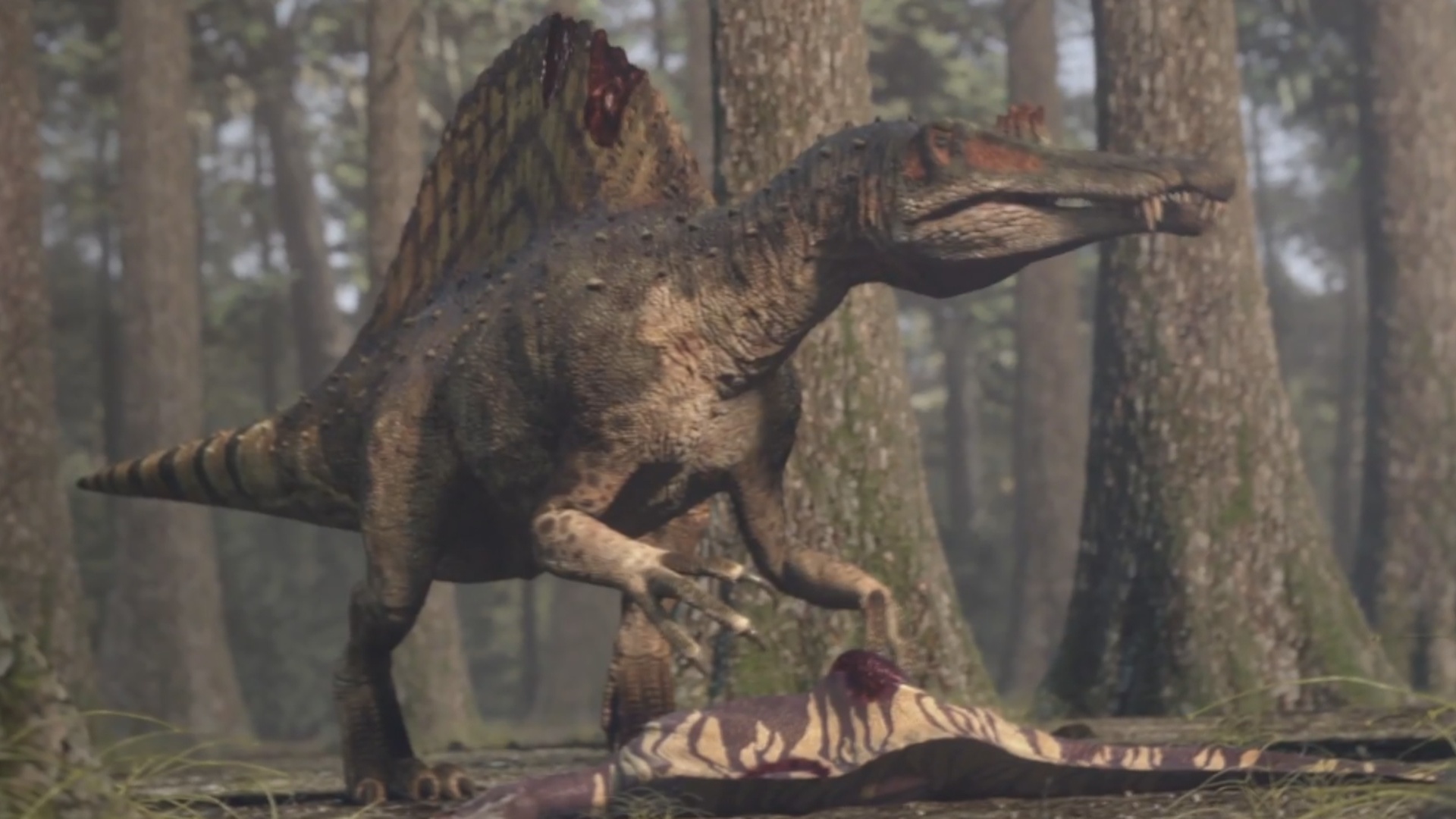 the lost world spinosaurus