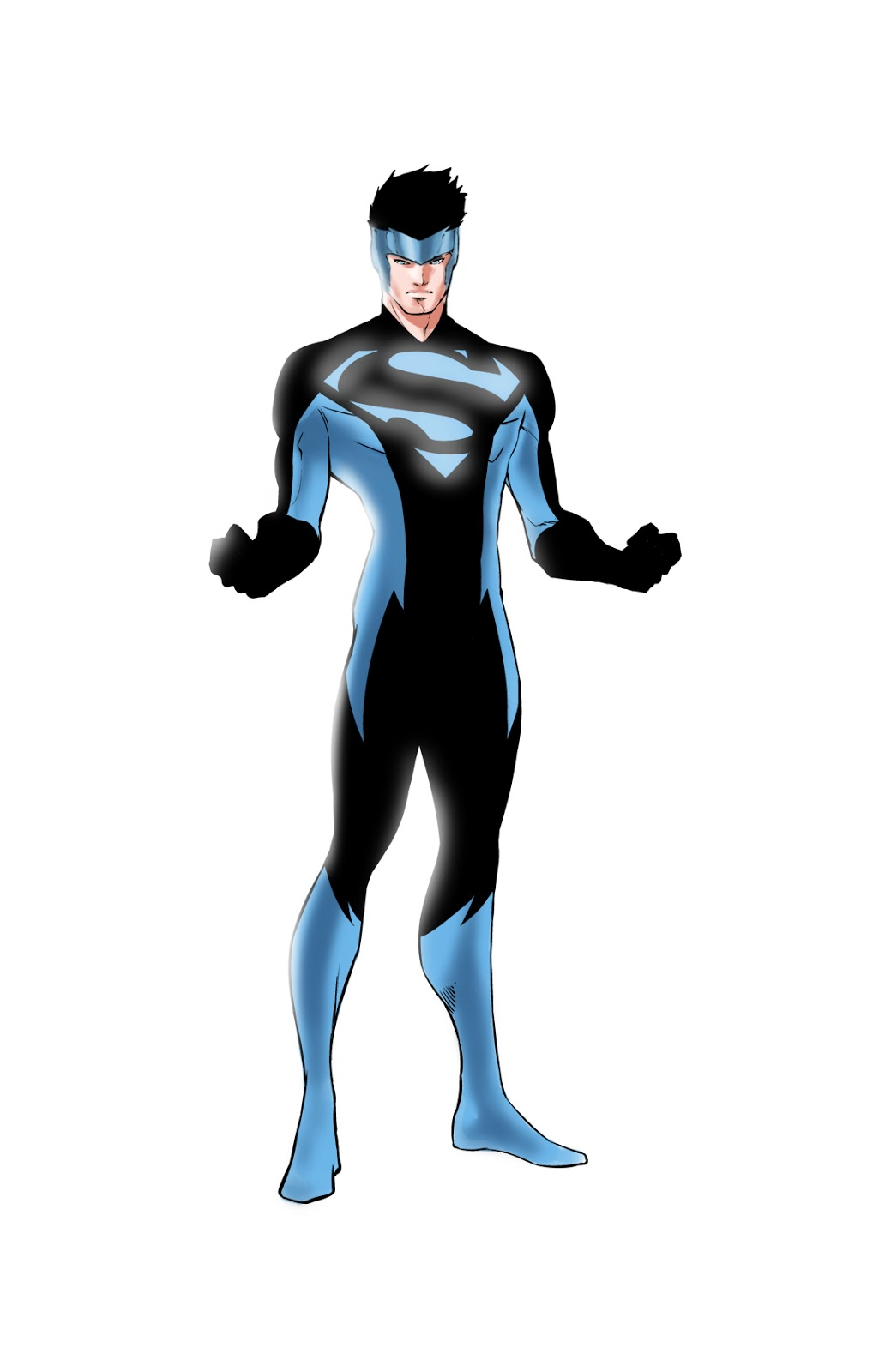 superman blue costume