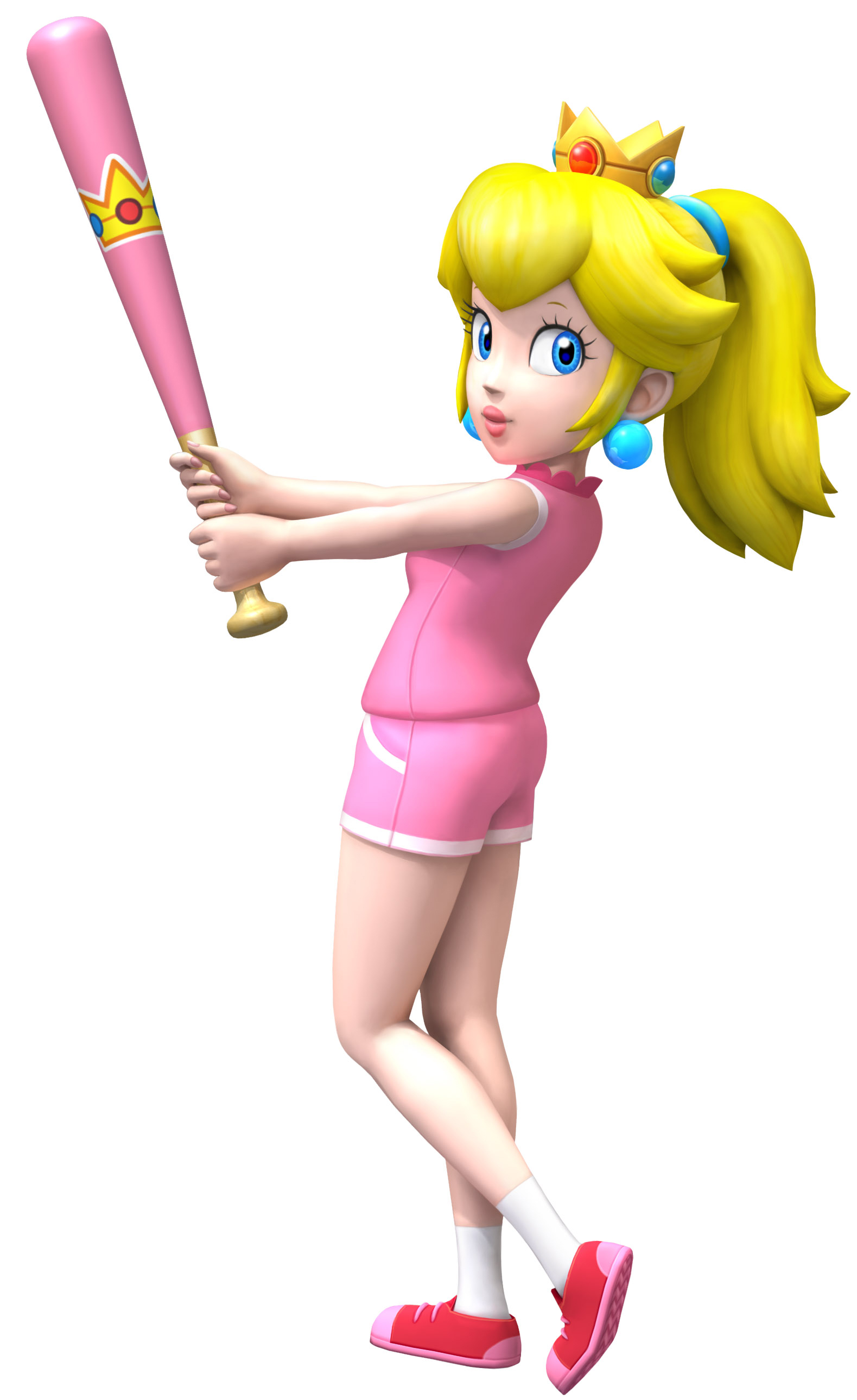 Princess Peach Sluggerpedia The Mario Baseball Wiki