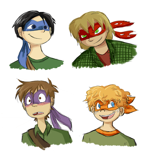 Image Teenage mutant ninja turtles 2012 human version by snowflake222