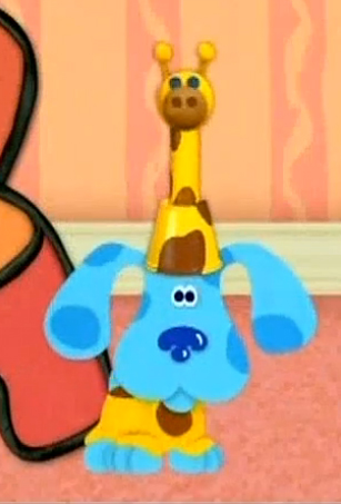 Image - Blue dressed as a giraffe.jpg - Blue's Clues Wiki