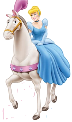 cinderella doll with horse