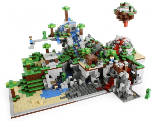 LEGO Minecraft Micro World - The End Building Toy Buy at