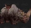 Wooly White Rhino