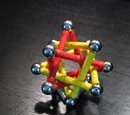 Four Intersecting Triangles