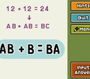 Puzzle:AB+B=BA