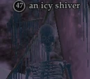 An icy shiver