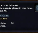 A small candelabra