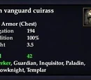 Ebon vanguard cuirass