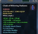 Cloak of Billowing Darkness