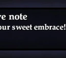Mummy love note