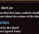 A fairy dust jar