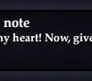 Ratonga love note