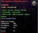 Breastplate of Righteousness