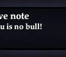 Minotaur love note