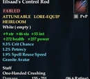 Iilsaad's Control Rod