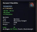 Ravasect Mandible (Dropped)