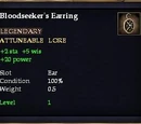 Bloodseeker's Earring