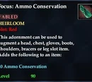 Focus: Ammo Conservation