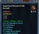 Inspirited Shroud of Vah Kerrath