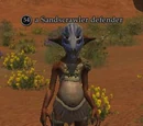 A Sandscrawler defender