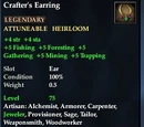 Crafter's Earring