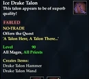 Ice Drake Talon