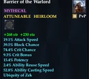 Barrier of the Warlord