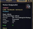 Worker Sledgemallet