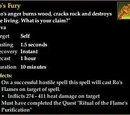 Ro's Fury