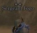 Sergeant Fogo
