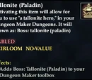Tallonite (Paladin)