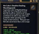 McCabe's Double-Dealing Shackleguards