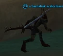 A Sarnshak scalecleaver