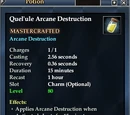 Quel'ule Arcane Destruction