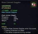 Rose Colored Goggles