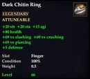 Dark Chitin Ring