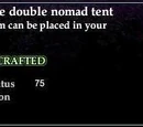 Double Nomad Tent