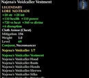 Najena's Voidcaller Vestment