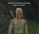 Acting Lieutenant Germain