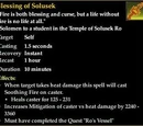 Blessing of Solusek