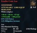Erudite Crate Axe